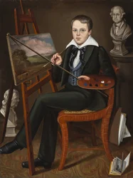 Der junge Künstler, ca. 1838-39